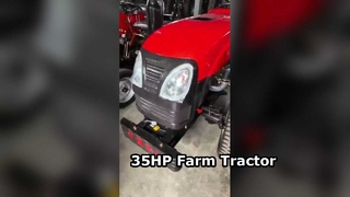 35HP Farm Tractor Working Video for Dry Land Cultivation